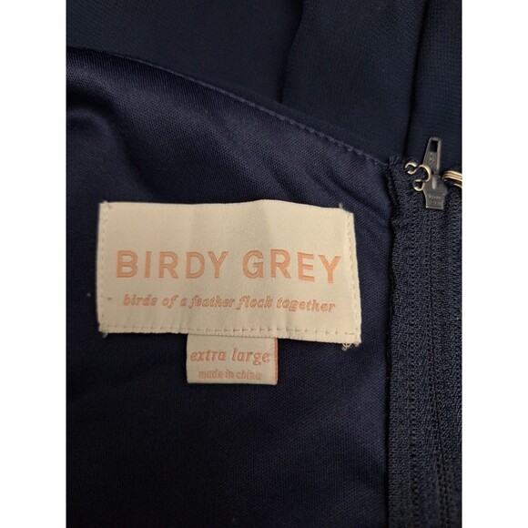 Birdy Grey DEVIN CONVERTIBLE DRESS CHIFFON NAVY Sz XL BRIDESMAID WEDDING FORMAL - Picture 5 of 9